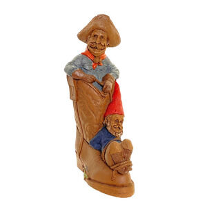 Vintage Gnome Thomas F Clark Gabby And Hoppy Boot 1989 #85 9.5 In Carin Studios